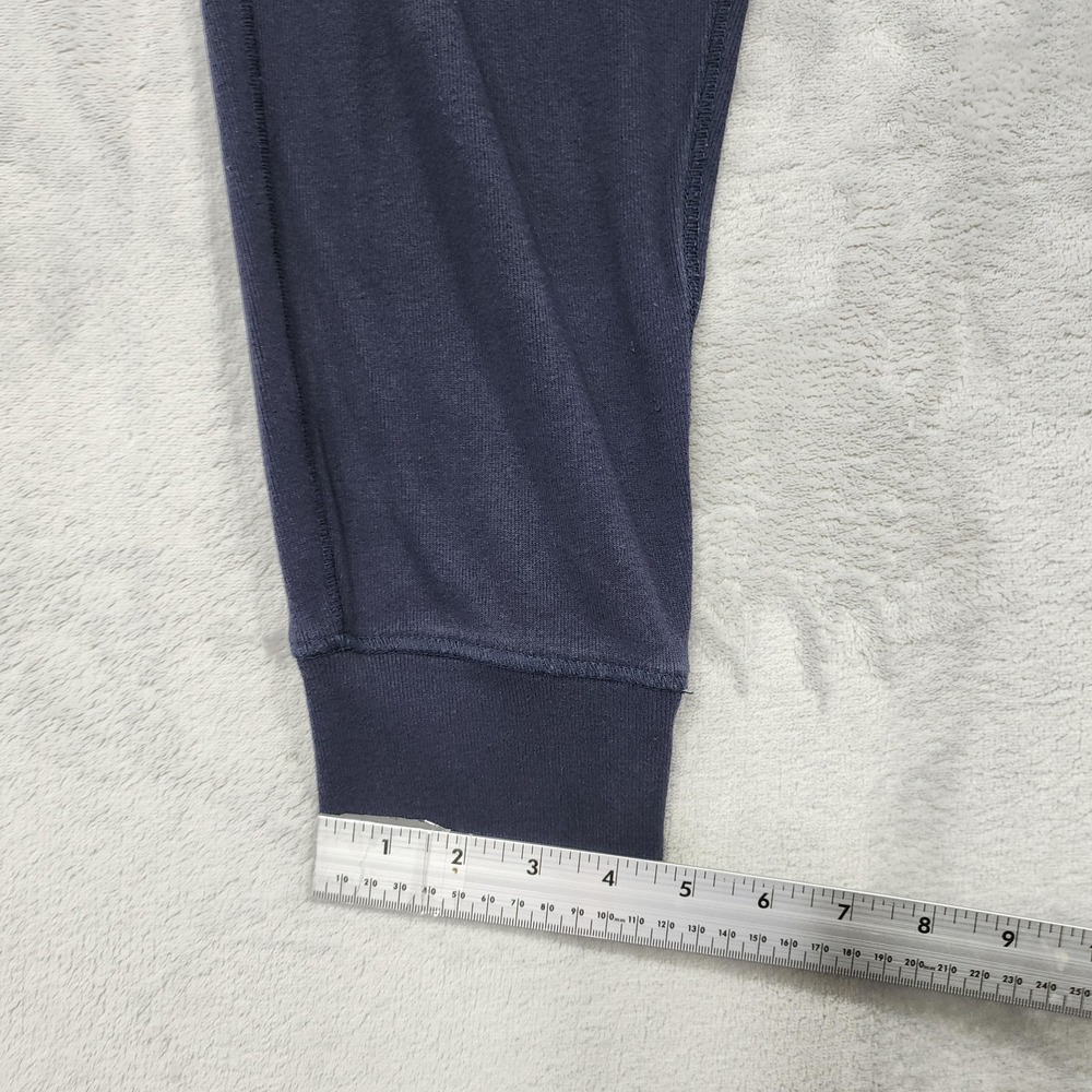 Eddie Bauer Pants Womens M Blue Jogger Sweatpants Drawstring Pockets Lounge - Picture 11 of 12